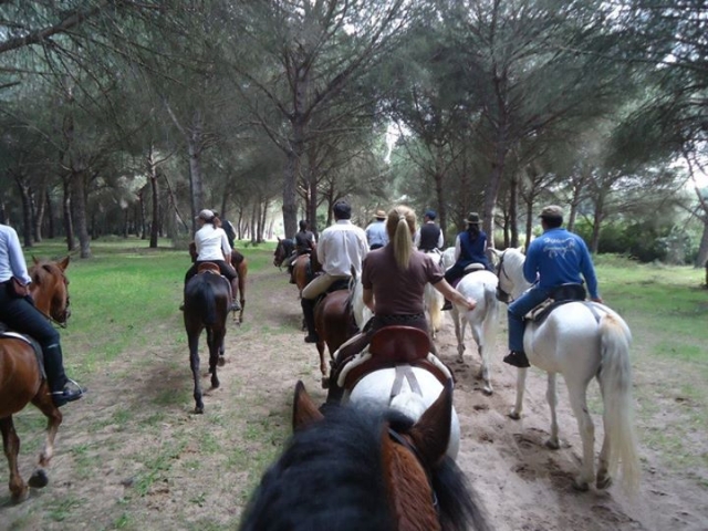 increible ruta a caballo